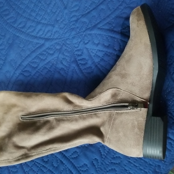 CATHERINE MALANDRINO Morcha Suede Over the Knee Boots - Picture 7 of 8